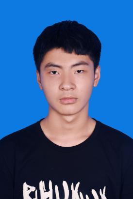 蓝底